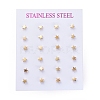 304 Stainless Steel Stud Earrings EJEW-H368-34B-G-3