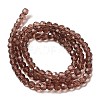 Transparent Glass Beads EGLA-A035-T4mm-D13-3