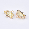 Transparent Glass Links connectors GLAA-T007-16F-2