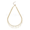 Brass Cable Chain Necklaces NJEW-JN03069-3