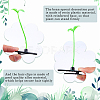 Bean Sprout Plastic Alligator Hair Clips PHAR-CP0001-20-6