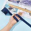 10 Yards Polyester Pleated Edged Ribbon for Clothing Decoration DIY-FI0001-13C-3