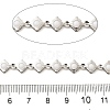 304 Stainless Steel Rhombus Link Chains CHS-C016-31P-2