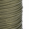 Braided Korean Waxed Polyester Cords YC-T002-1.0mm-110-3