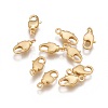 Brass Swivel Lobster Claw Clasps KK-K238-39M-S-2