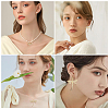 10Pcs Brass Micro Pave Clear Cubic Zirconia Pendants KK-BBC0021-86-7