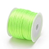 Nylon Satin Rattail Cords NWIR-L006-1mm-24-2