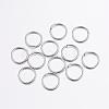 Tarnish Resistant 304 Stainless Steel Open Jump Rings STAS-P151-04-1