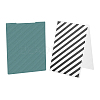 Plastic Embossing Folders DIY-GL0001-14-3