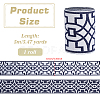 5M Ethnic Style Embroidery Polyester Ribbons OCOR-PH0007-94C-2
