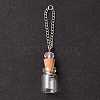 Empty Perfume Bottle Pendants GLAA-H017-01B-2