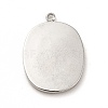 Non-Tarnish 304 Stainless Steel Pendants STAS-H172-17P-2