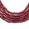 Natural Garnet Beads Strands G-N0213-04-2mm-4