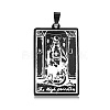 201 Stainless Steel Pendants STAS-S105-LA461-11-1