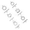 Unicraftale 304 Stainless Steel Toggle Clasps STAS-UN0011-42P-1