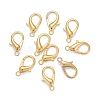 Zinc Alloy Lobster Claw Clasps X-E107-G-NF-2