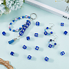 30Pcs Resin Evil Eye European Beads RESI-SC0006-12-3