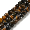 Natural Tiger Eye Bead Strands G-F465-61-1