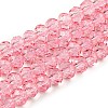 Transparent Baking Paint Glass Beads X1-DGLA-A034-T6mm-D08-1