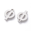 Tarnish Resistant 304 Stainless Steel Pendants STAS-A045-22P-2