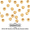 Unicraftale 30Pcs 3 Style 201 & 304 Stainless Steel Beads STAS-UN0051-16-5
