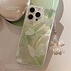 Summer Green Butterfly TPU Plastic Mobile Phone Cover PW-WG901B1-07-3