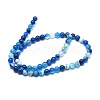 Natural Striped Agate/Banded Agate Beads Strands G-I254-03C-05-2
