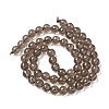 Natural Smoky Quartz Bead Strands G-D840-62-6mm-4