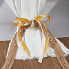 10M Burlap Braided Ribbons OCOR-WH0093-32-6