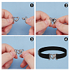 12Pcs 3 Colors Alloy Clasps FIND-AR0006-34-4