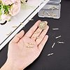 20Pcs Brass Pendants KK-FH0004-34-3