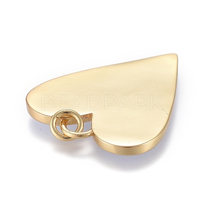 Brass Enamel Pendants KK-M205-13G-08-1