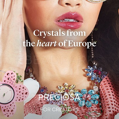 Preciosa® MAXIMA Crystal Round Stones Y-PRC-RASS39-20410-1