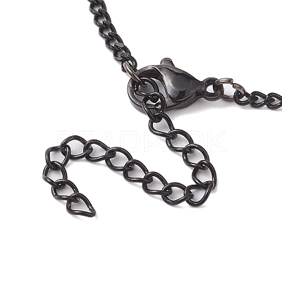 Adjustable 304 Stainless Steel Curb Chains Necklaces Making AJEW-JB01214-03-1