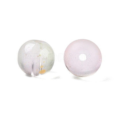 Frosted Baking Paint Glass Beads LS-DGLA-N005-8mm-02-1