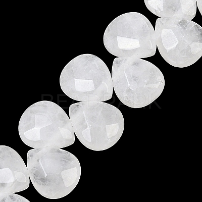 Natural Quartz Crystal Beads Strands G-T006-15-1