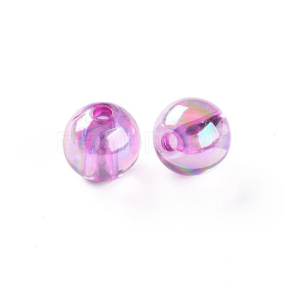 Transparent Acrylic Beads MACR-S370-B10mm-740-1