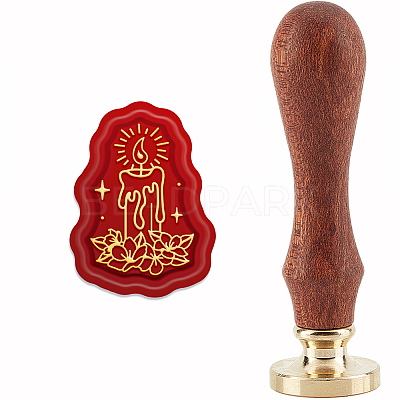 Wax Seal Envelope Gift Seal AJEW-WH0192-050-1