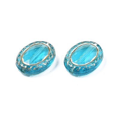 Plating Acrylic Beads X-PACR-N008-021-1