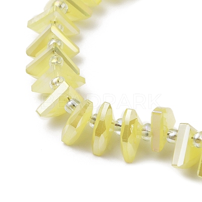 Electroplate Glass Beads Strands EGLA-S176-05A-B13-1