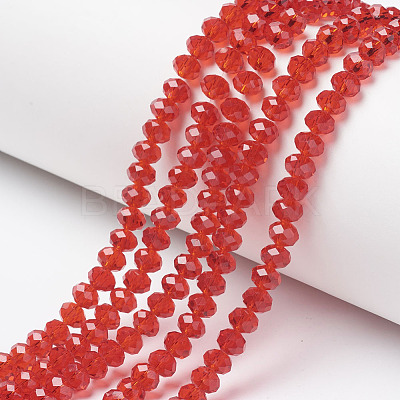Glass Beads Strands X-EGLA-A034-T8mm-D01-1