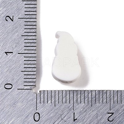 Opaque Christmas Theme Resin Cabochons LS-RESI-H162-06K-1