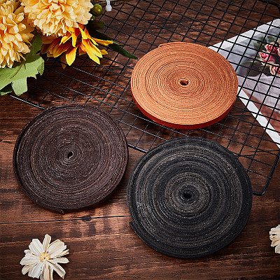 Flat Leather Jewelry Cord WL-GF0001-07A-01-1