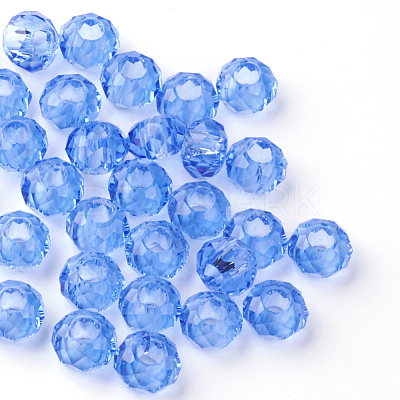 Glass European Beads X-GDA007-22-1