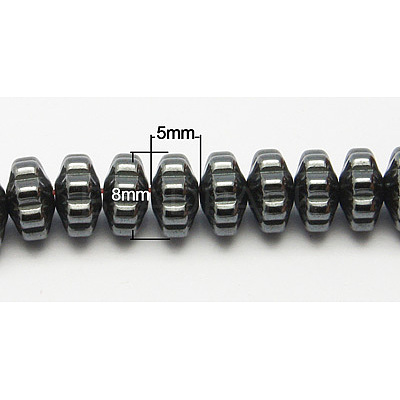 Non-Magnetic Synthetic Hematite Beads Strands X-G-D015-14-1