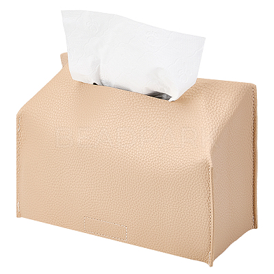 PU Leather Tissue Boxes AJEW-WH20064-35A-1