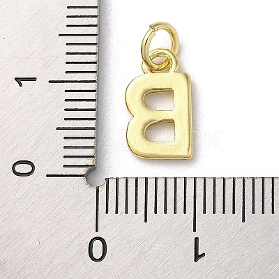 Rack Plating Brass Charms KK-P245-06G-B-1