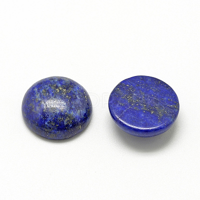 Natural Lapis Lazuli Cabochons X-G-R416-6mm-33-1