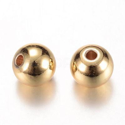 Brass Spacer Beads KK-S753-4mm-G-1