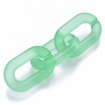 Transparent Acrylic Linking Rings LS-OACR-S036-006A-K06-1